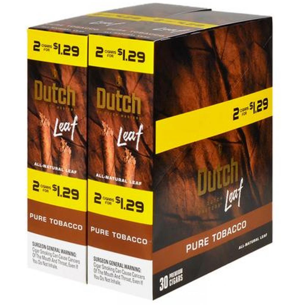 Dutch Leaf Pure Tobacco 2/$1.29