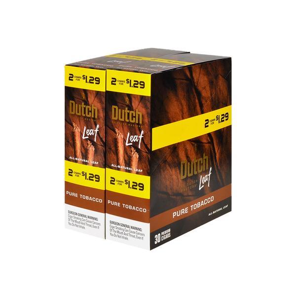 Dutch Leaf Pure Tobacco 2 1 29 30ct Miami K Distribution   DSC 6198 600x 