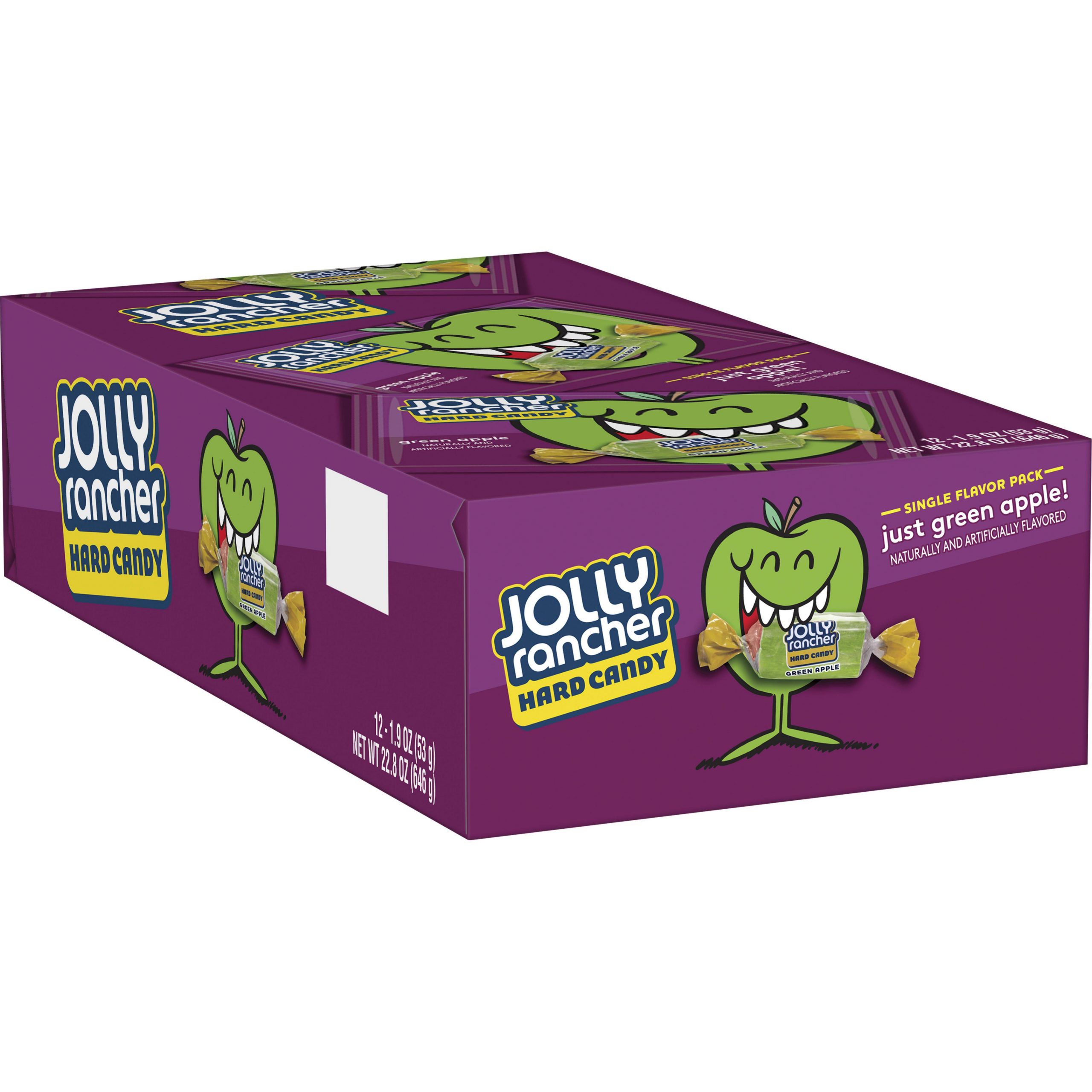 Jolly Rancher Hard Candy 12Pk Bag Green Apple - Miami K Distribution