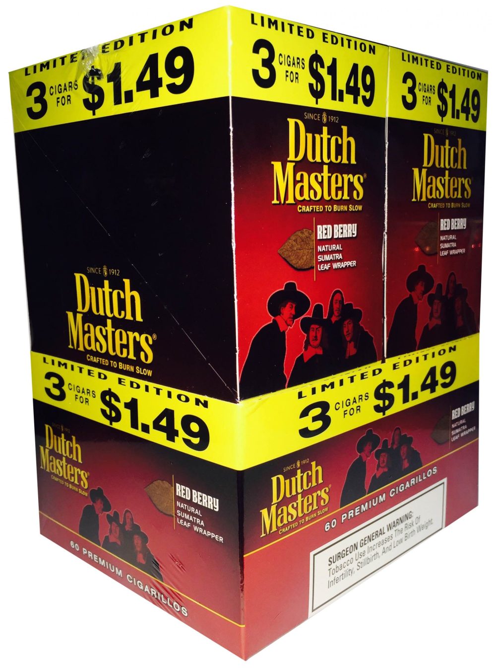 Dutch Masters Red Berry 3 for $1.49 (20/3 Ct)