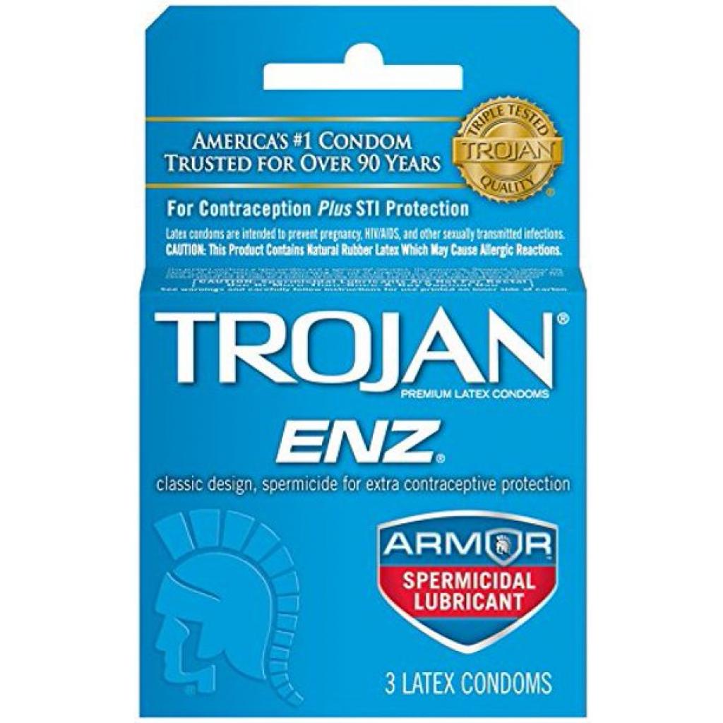 Trojan ENZ With Spermicidal Lubricant (6/3 pack)