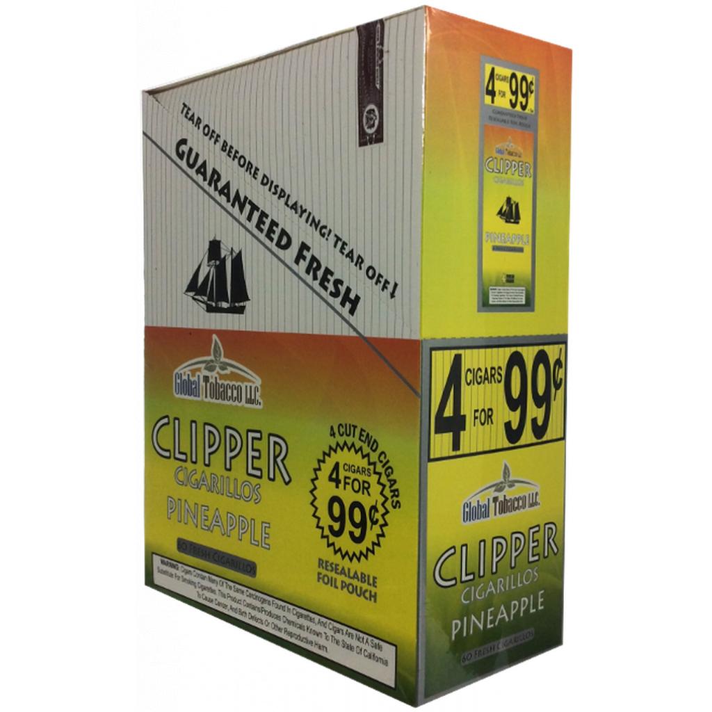 Clipper Cigarillos Pineapple 4x15 (60ct)