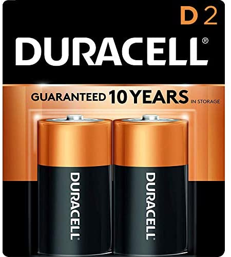 Duracell D (2 pack)
