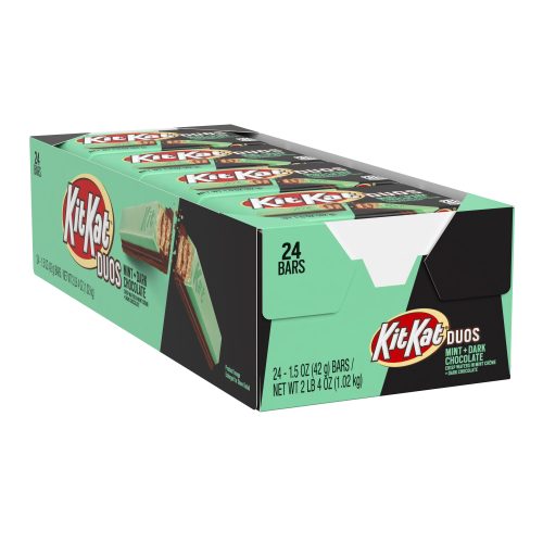 Kit Kat Duos Mint + Dark Chocolate (24 Bars)