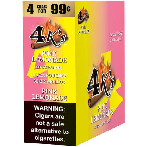 Gt 4 Kings 4 For $0.99 15 Pk   Pink Lemonade
