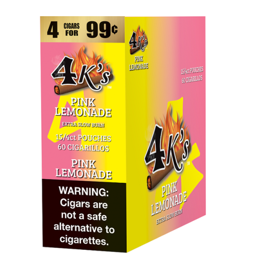 Gt 4 Kings 4 For $0.99 15 Pk   Pink Lemonade