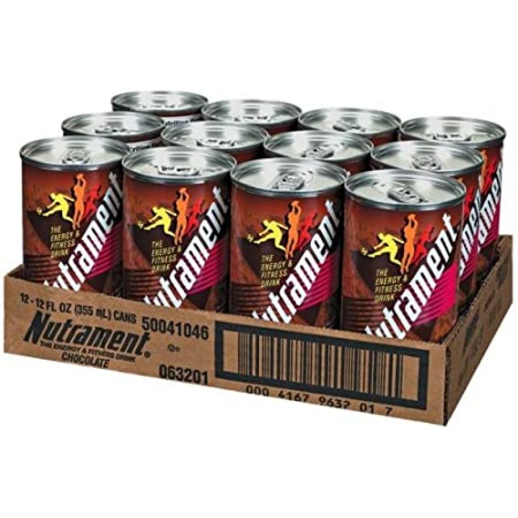 Nutrament Chocolate Complete Nutritional Drink 12 oz (Pack of 12)