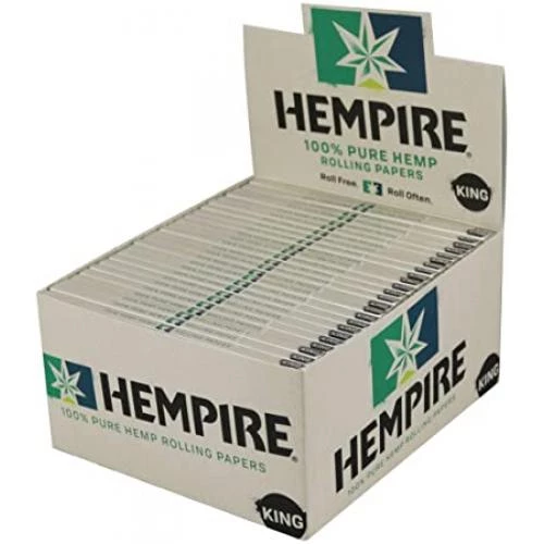 Hempire Hemp Rolling Papers King Size - 50 Ct