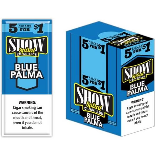 Show Blue Palma 5 For $1 -15 Ct