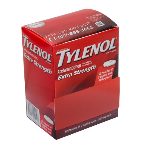 Tylenol Extra Strength (50x2 Capsules)