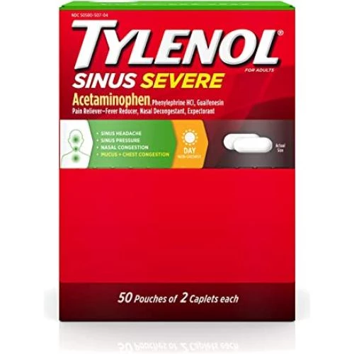 Tylenol Sinus Severe (50x2 Capsules)