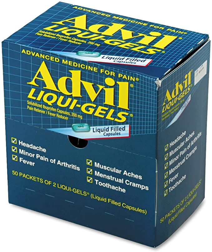 Advil Liqui-Gels (50x2 Tablets)