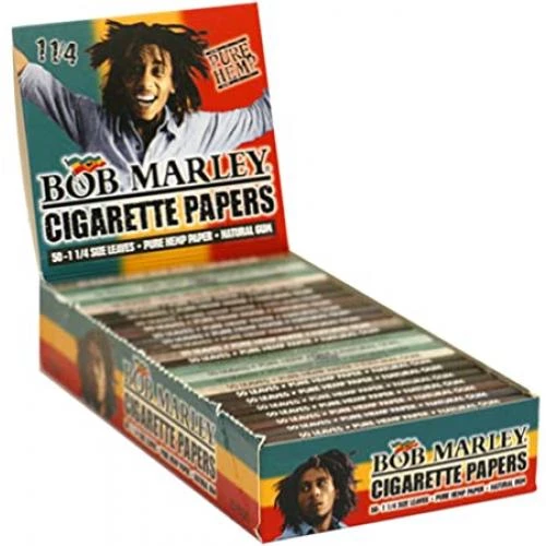 Bob Marley Rolling Papers Pure Hemp 1 1/4 (50 Ct)