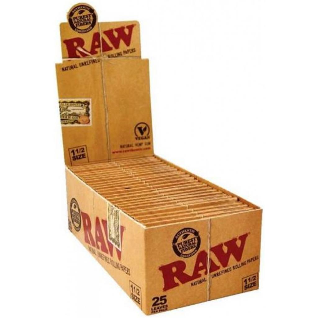 Raw Classic Rolling Papers 1 1/2 (25 ct)