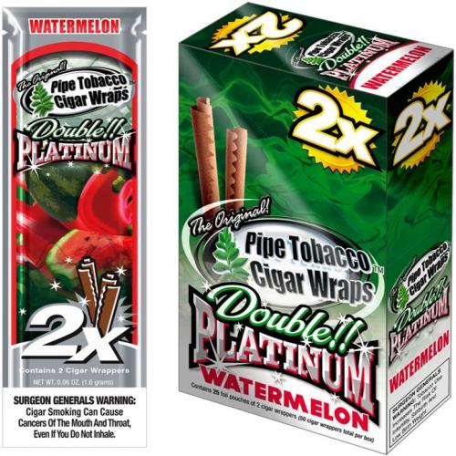 Blunt Wrap Double Platinum Watermelon (25/2 Ct)