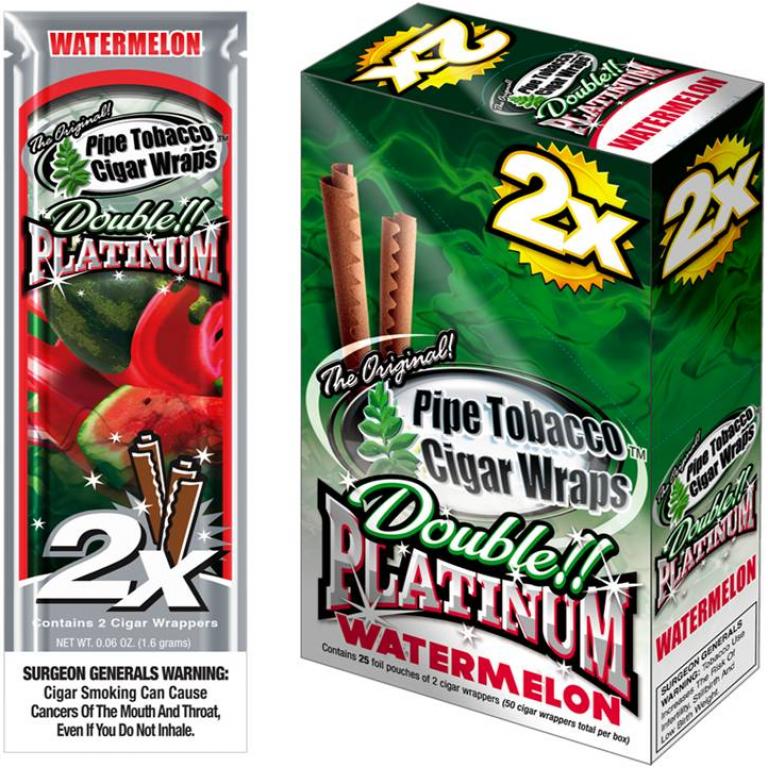 Blunt Wrap Double Platinum Watermelon (25/2 Ct)