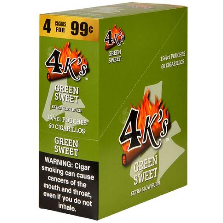 Gt 4 Kings 4 For $0.99 15 Pk Green Sweet