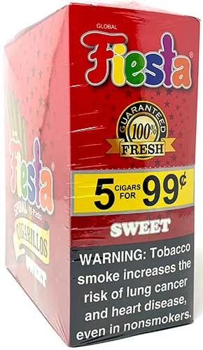 Fiesta Spiral Cigarillo Sweet - 5 For 99c