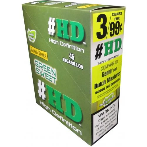 HD Green Sweet 3 For $0.99 (15/3 Pk)