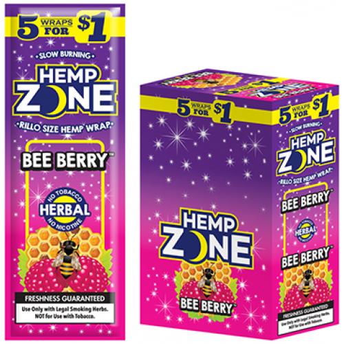 Hemp Zone Bee Berry 5 For $1.00@15pk