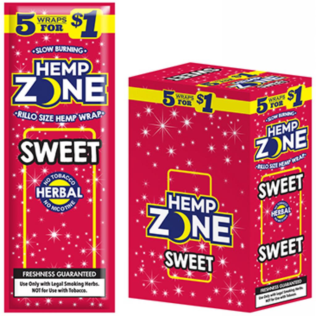 Hemp Zone Sweet 5 For $1.00@15pk