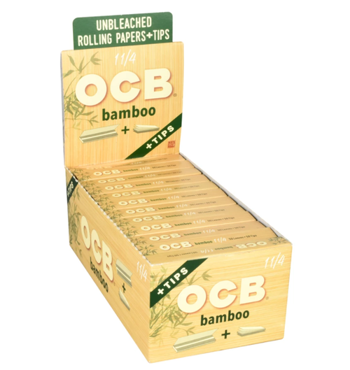 OCB Bamboo + Tips 1 1/14 (24 Pk)