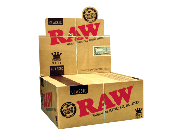 Raw Classic Rolling Papers King Size Slim (50 Ct)