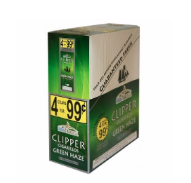 Clipper Cigarillos Green Haze 4x15 (60ct)