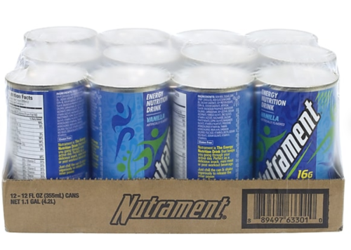 Nutrament Vanilla Complete Nutritional Drink 12 oz (Pack of 12)