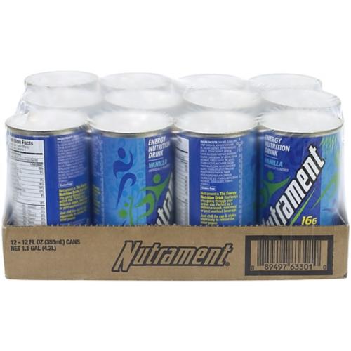 Nutrament Vanilla Complete Nutritional Drink 12 oz (Pack of 12)