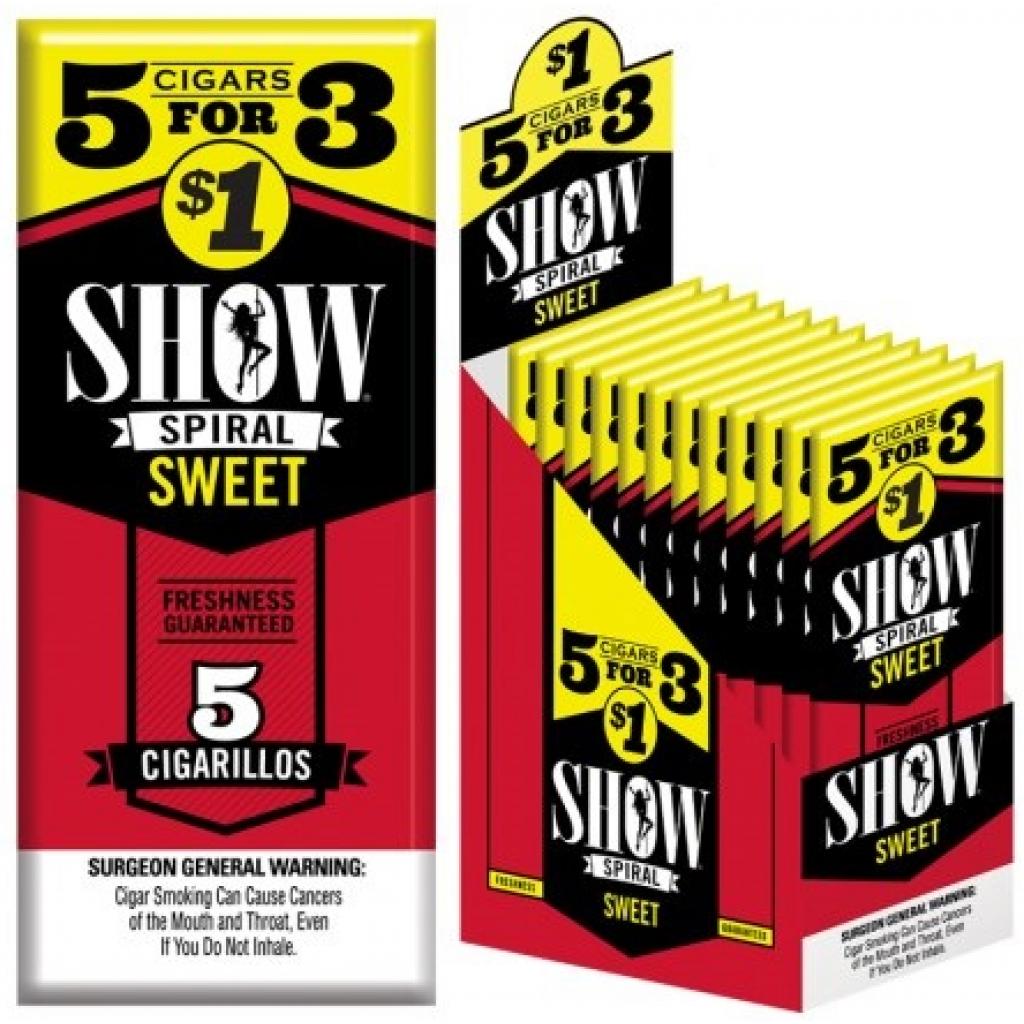 Show Spiral Sweet 5 For $1 (15x5 Ct)