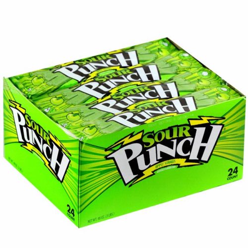 Sour Punch Apple Straws (24 Ct)