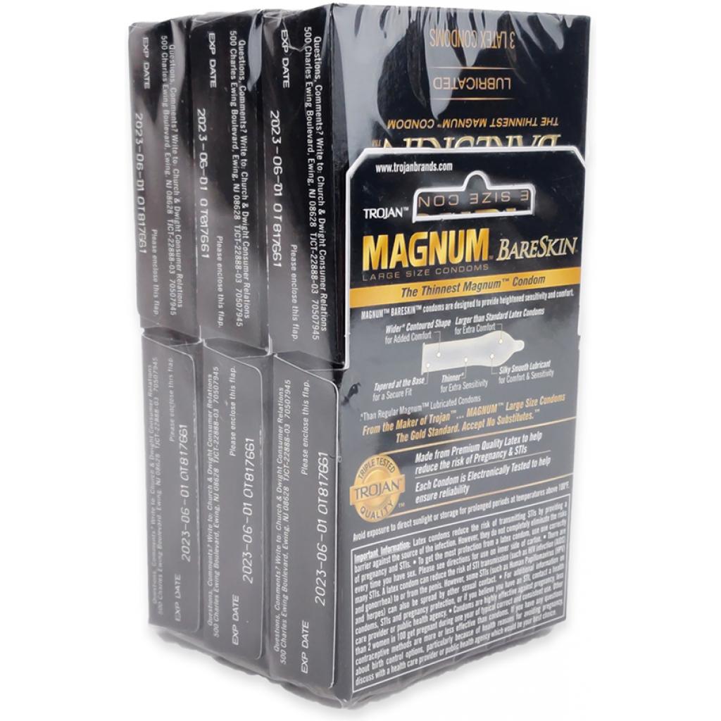 Trojan Magnum Bareskin (6/3 pack)