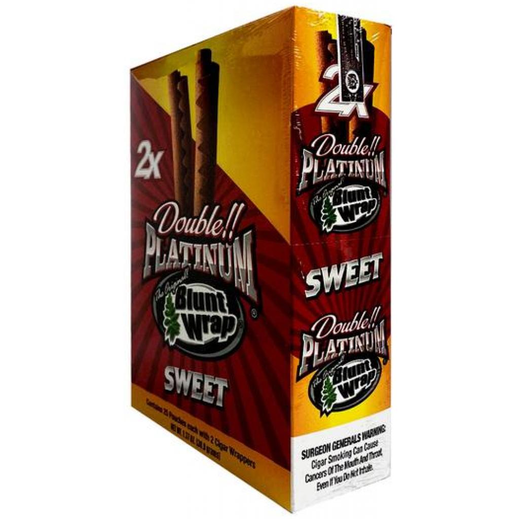 Blunt Wrap Double Platinum Sweet (25/2 Ct)