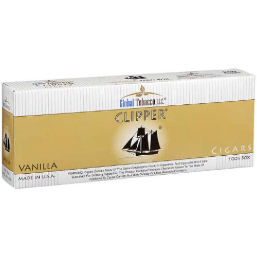 Clipper Vanilla 100's Box (10-20 Packs)