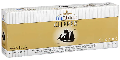 Clipper Vanilla 100's Box (10-20 Packs)