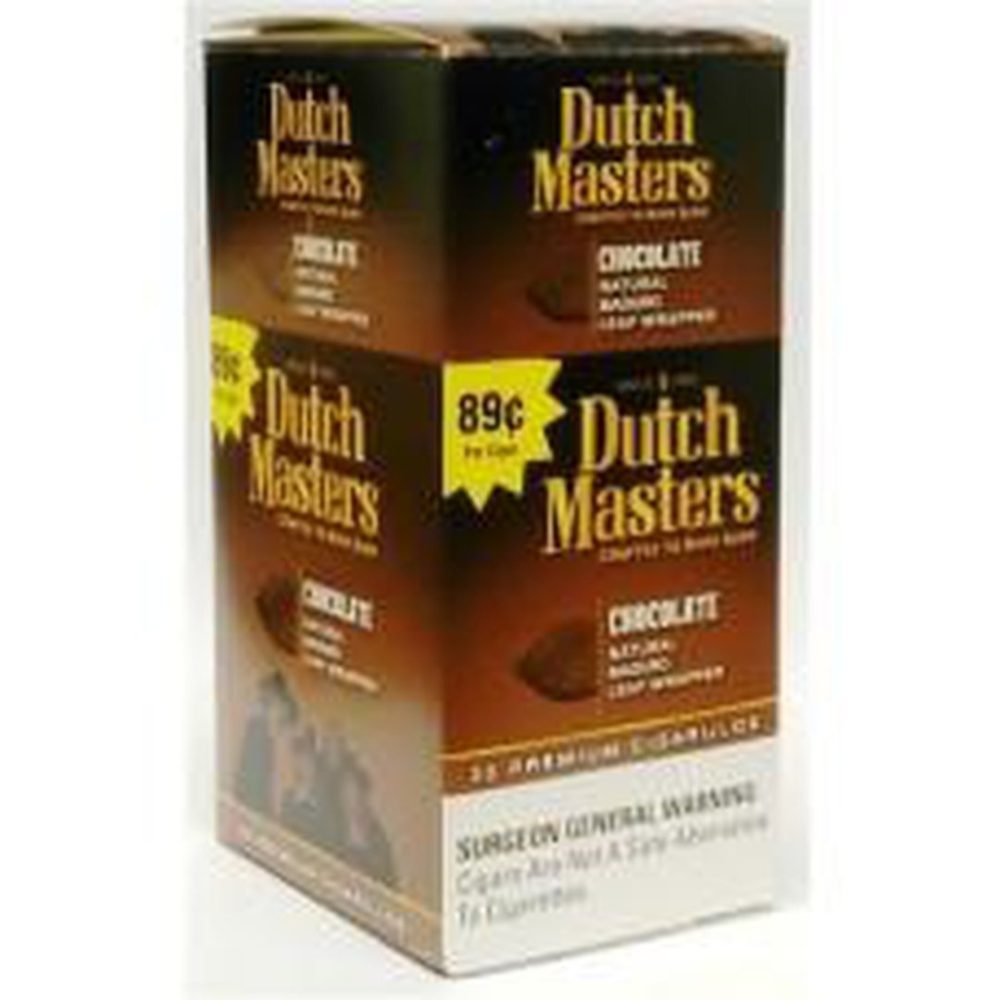 Dutch Masters Chocolate $0.89 30 Ct