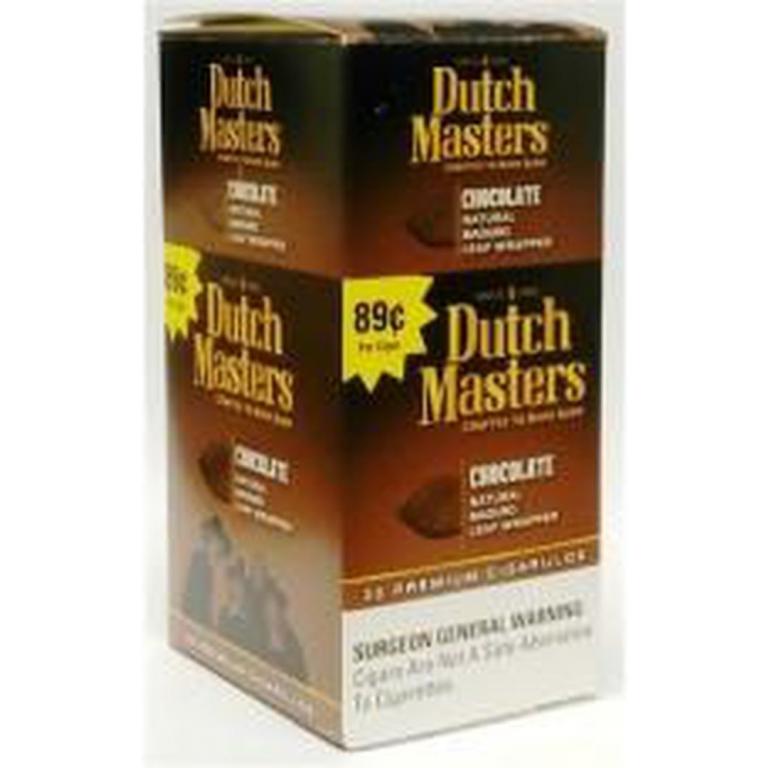 Dutch Masters Chocolate $0.89 30 Ct