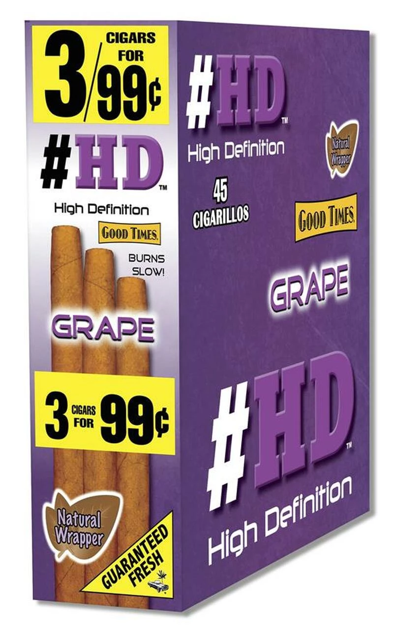 HD Grape 3 For $0.99 (15/3 Pk)