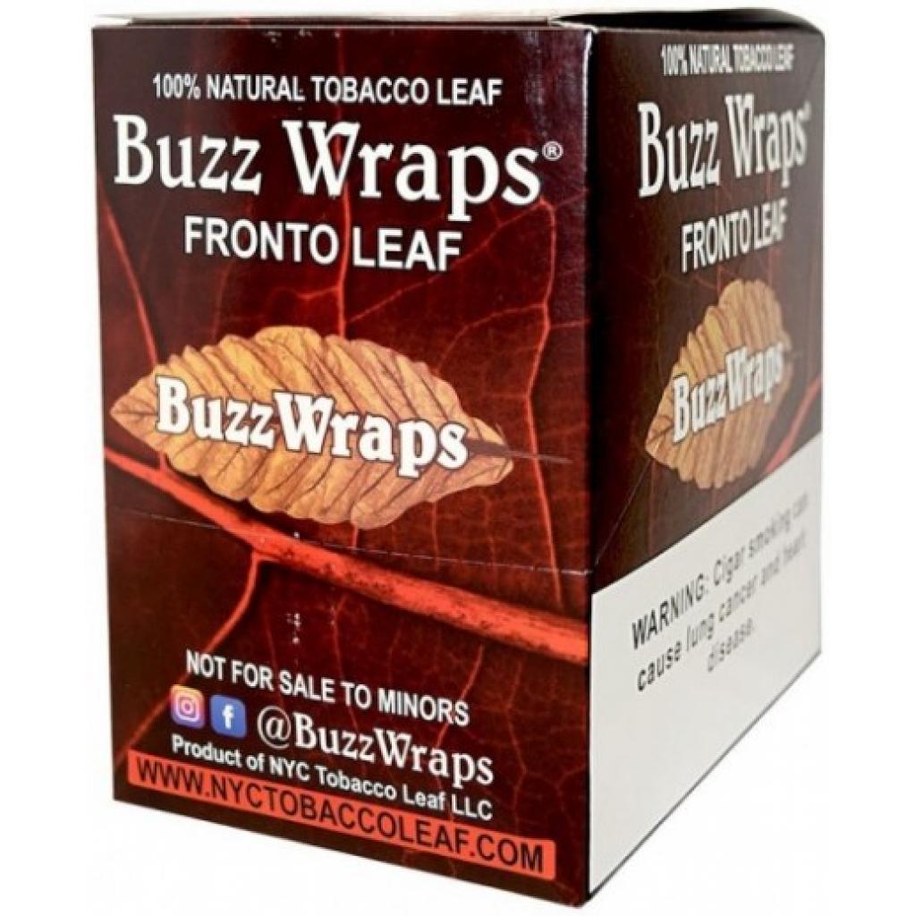 Buzz Wraps Fronto Whole Leaf Sweet 12 Ct