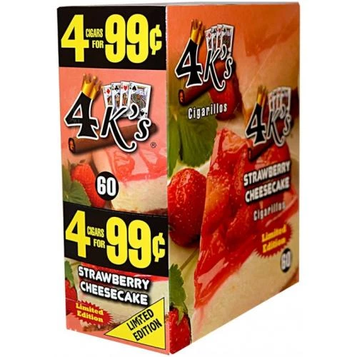 Gt 4 Kings 4 For $0.99 15 Pk   Strawberry Cheesecake