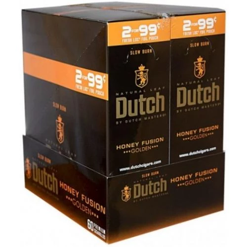 Dutch Honey Fusion 2 For $0.99 (30/2pk)