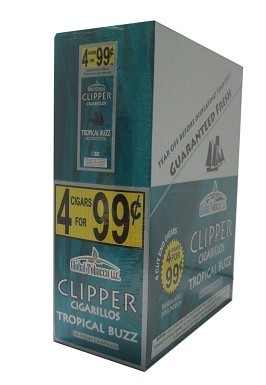 Clipper Cigarillos Tropical Buzz 4x15 (60ct)