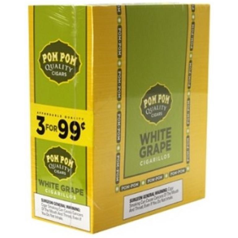 Pom Pom White Grape 3 For 99c