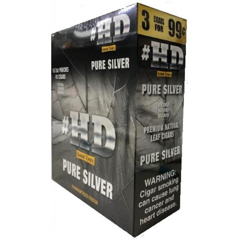 HD Pure Sliver 3 For $0.99 (15/3 Pk)
