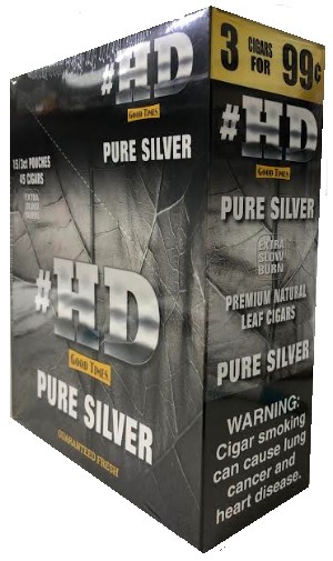 HD Pure Sliver 3 For $0.99 (15/3 Pk)