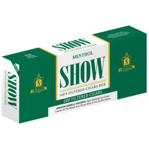 Show Filtered Cigars Box Menthol (10x20 Ct)