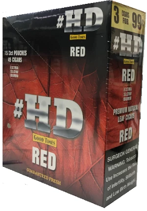 HD Red 3 For $0.99 (15/3 Pk)