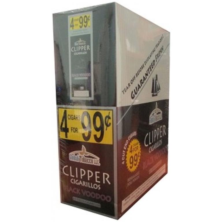 Clipper Cigarillos Black Voodoo 4x15 (60ct)