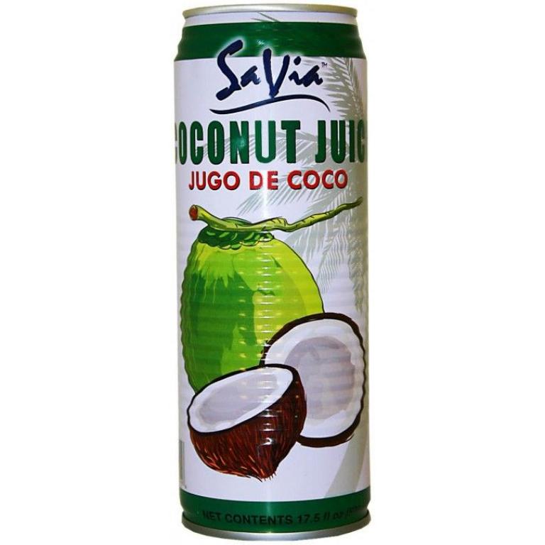 Savia Coconut Juice (17.5oz - 24 bottles)
